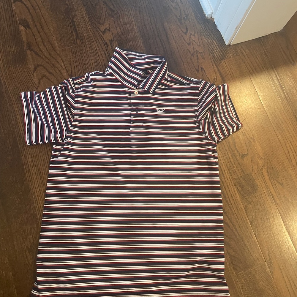 Vineyard vines golf shirt - tech material